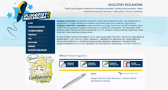 Desktop Screenshot of dlugopisyreklamowe.co